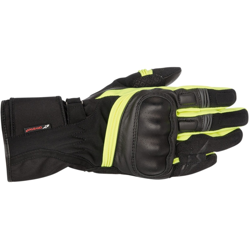 Alpinestars Valparaiso Drystar? Gloves - Black/Yellow - Small 3526014-155-S