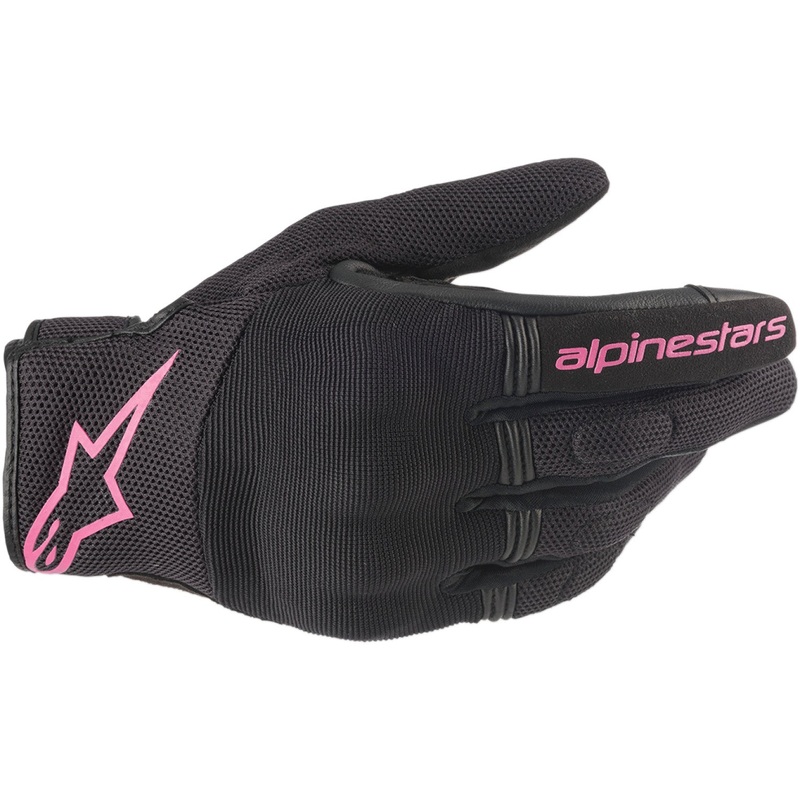 Alpinestars Women's Copper Gloves - Black/Fuchsia - Large 3598420-1039-L