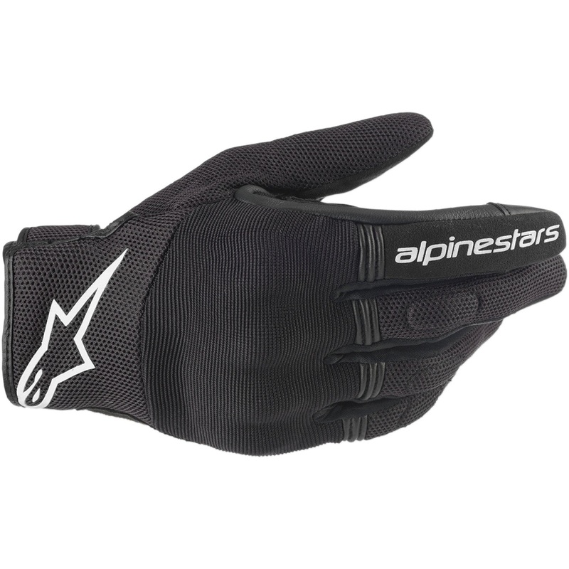 Alpinestars Women's Copper Gloves - Black/White - Large 3598420-12-L