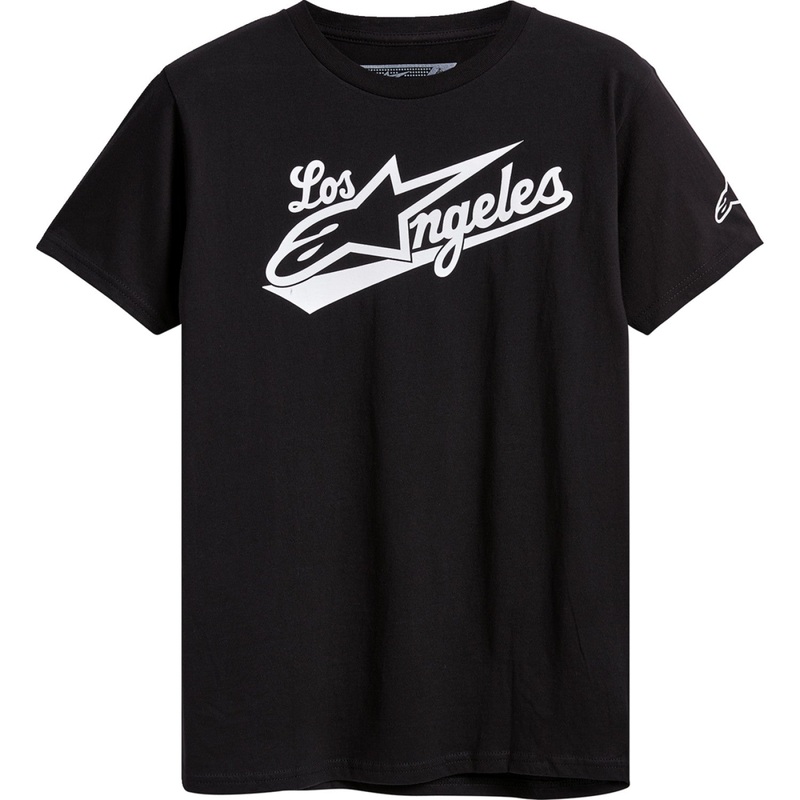 Alpinestars Los Angeles T-Shirt - Black - Large 12337222010L