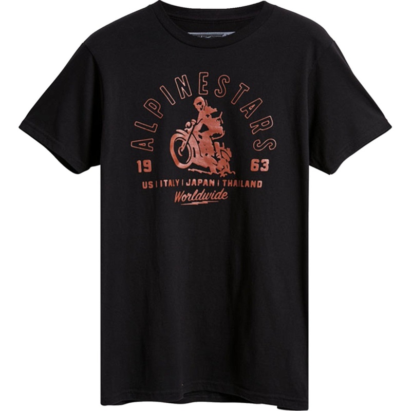 Alpinestars Los Sander T-Shirt - Black - Large 12337212010L