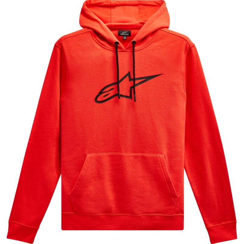Alpinestars Ageless V2 Hoodie - Warm Red/Black - Large 1232510103107L