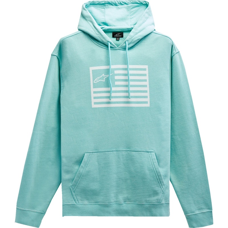 Alpinestars Artifact Hoodie - Light Aqua - Large 1213510207206L