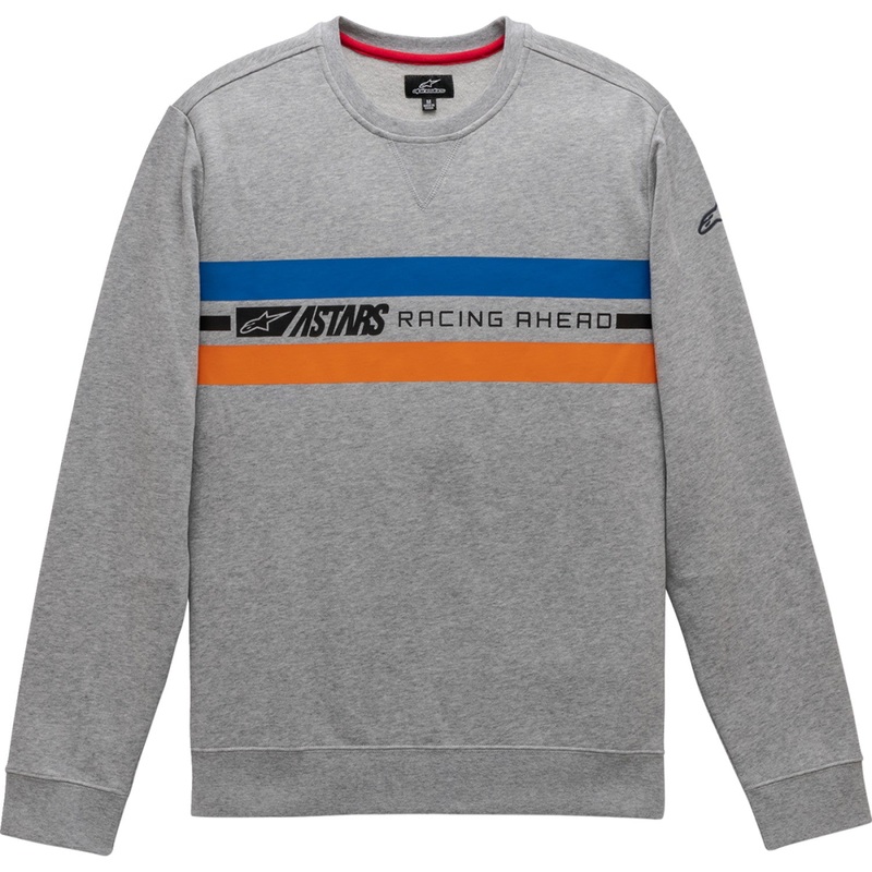 Alpinestars Highway Crew Fleece - Heather Gray - Large 1211511301026L