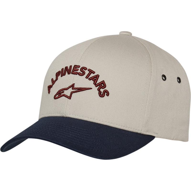 Alpinestars Arced Hat - Natural/Navy - One Size 1211810249170OS