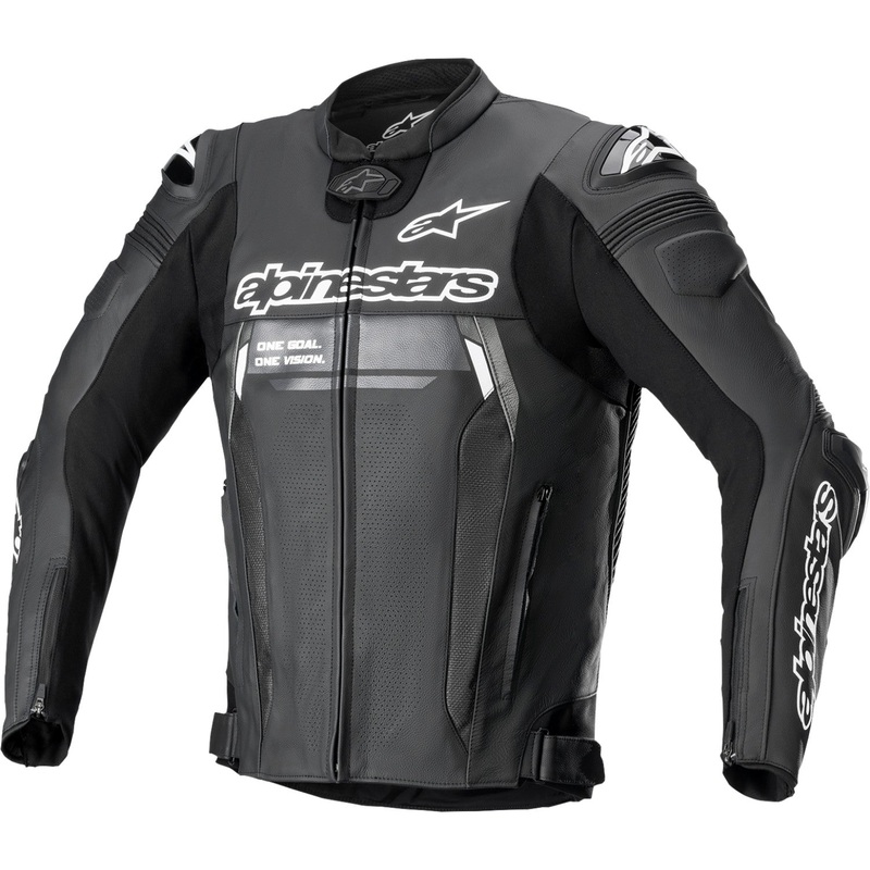 Alpinestars Missile Ignition v2 Leather Jacket - Black - US 38 / EU 48 3100222-10-48