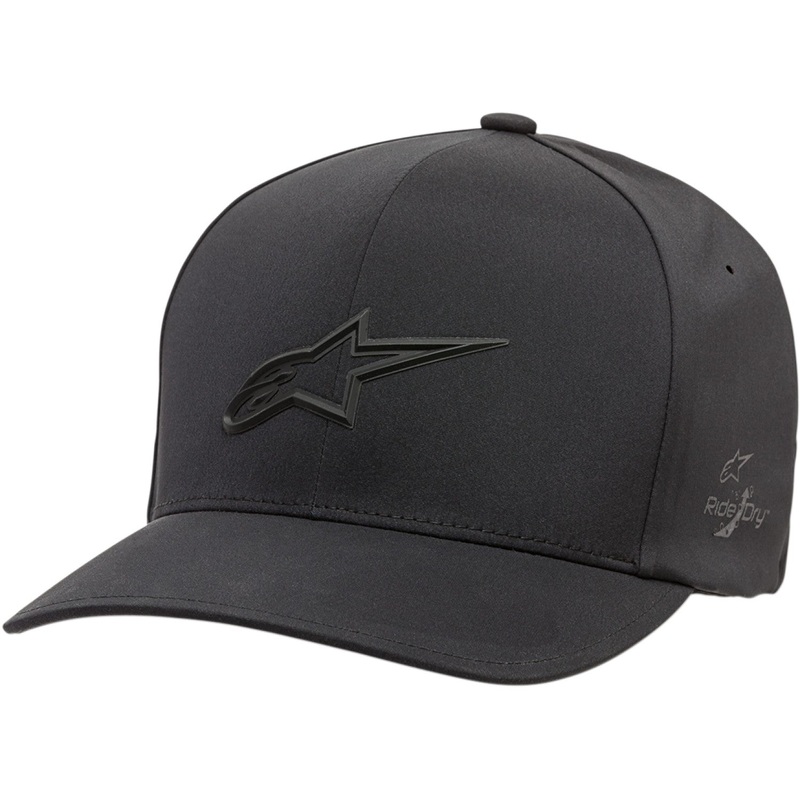 Alpinestars Ageless Delta Hat - Black - Large/XL 1019-8110010-LX