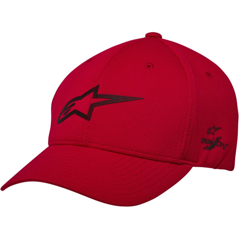Alpinestars Ageless Velo Tech Hat - Red - One Size 12308100230-OS