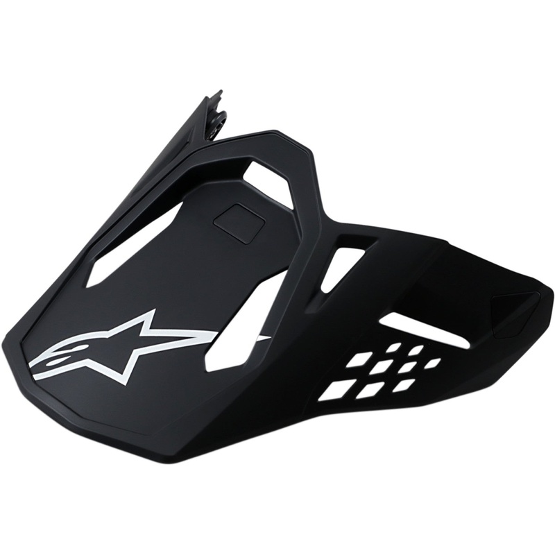 Alpinestars Supertech M8/M10 Visor - Matte Black 8981019110OS