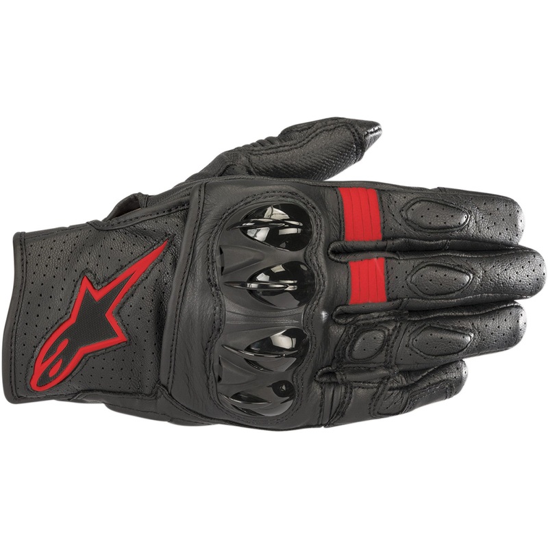 Alpinestars Celer V2 Gloves - Black/Fluo Red - Small 3567018-1030-S