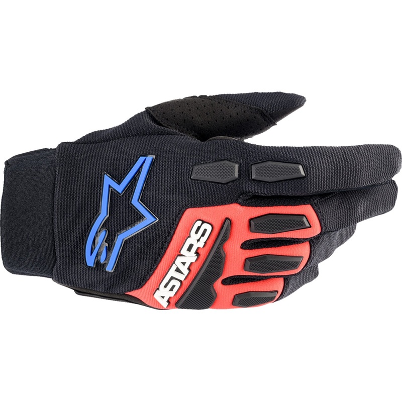 Alpinestars Full Bore XT Gloves - Black/Bright Red/Blue - 2XL 3563623-1317-2X