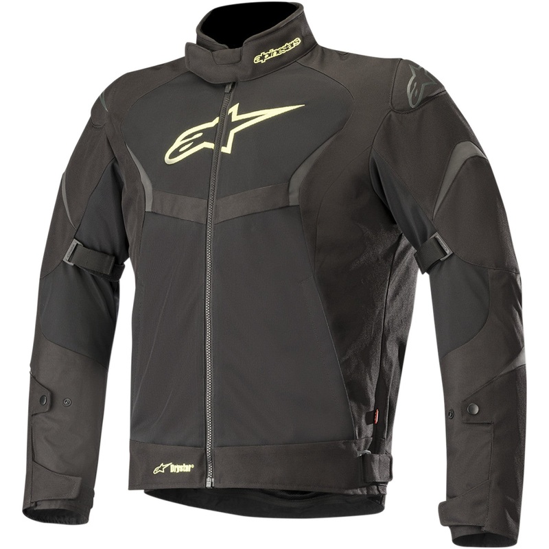 Alpinestars T-Core Drystar? Jacket - Black/Yellow - Large 3201318-155-L
