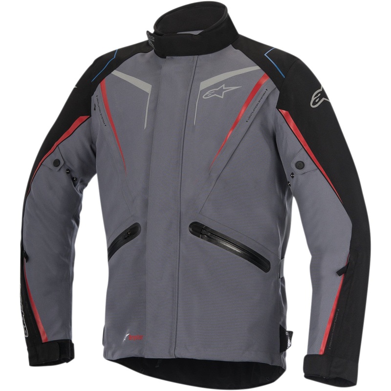 Alpinestars Yokohama Drystar? Jacket - Gray/Black/Red - Medium 3206017-1018-M