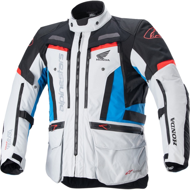 Alpinestars Honda Bogota Pro Drystar? Jacket - Gray/Black/Red/Blue - 4XL 3206723-9173-4X