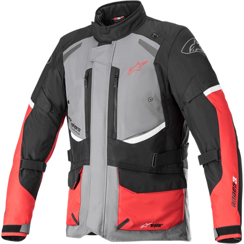 Alpinestars Andes v3 Jacket - Gray/Black/Red - Large 3207521-9018-L