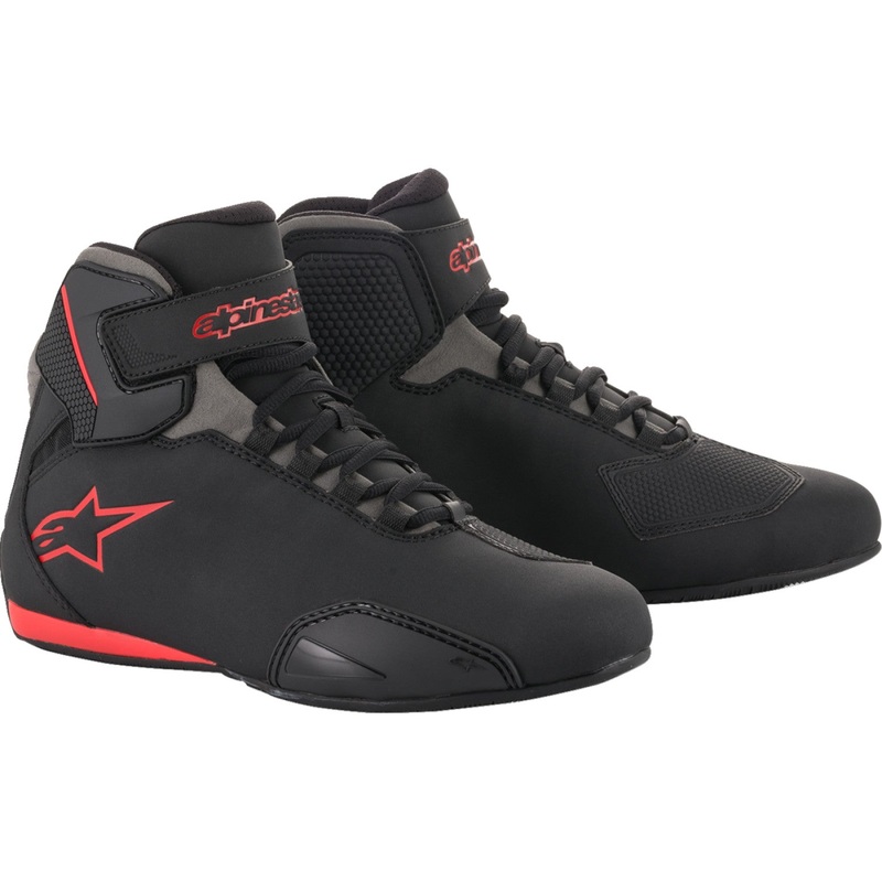 Alpinestars Sektor Shoes - Black/Gray/Red - US 7.5 251551813175