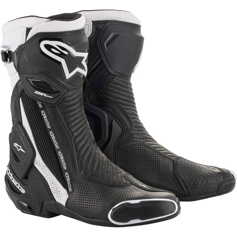Alpinestars SMX+ Vented Boots - Black/White - US 7.5 / EU 41 2221119-12-41