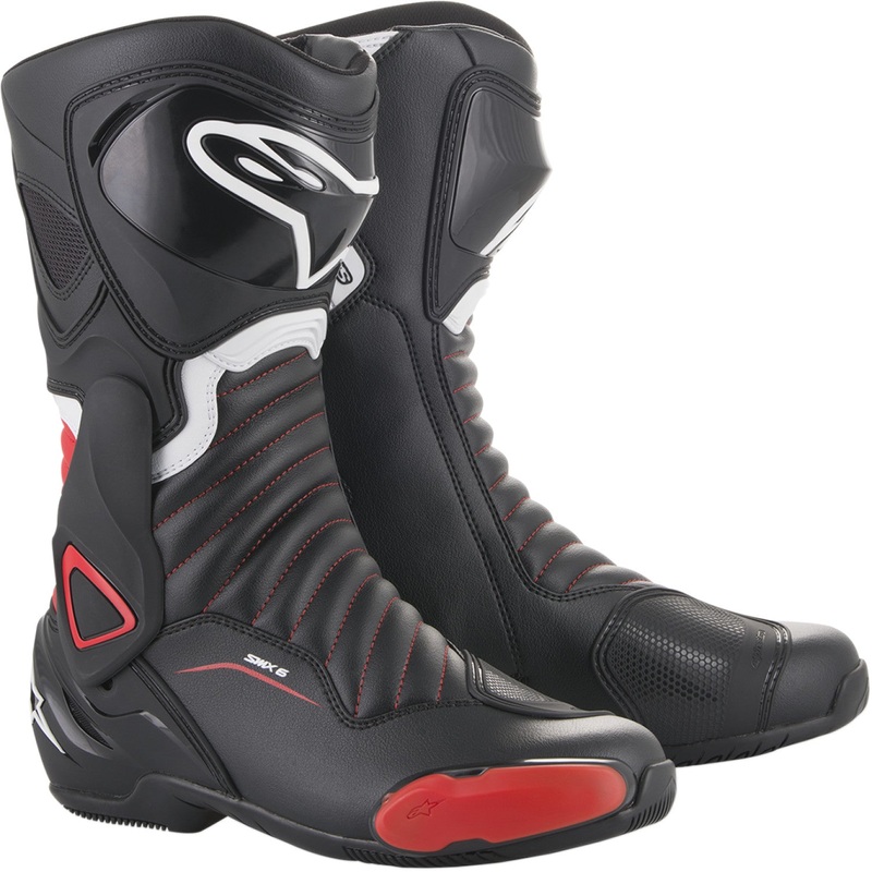 Alpinestars SMX-6 v2 Boots - Black/Red - US 7.5 / EU 41 22230171341
