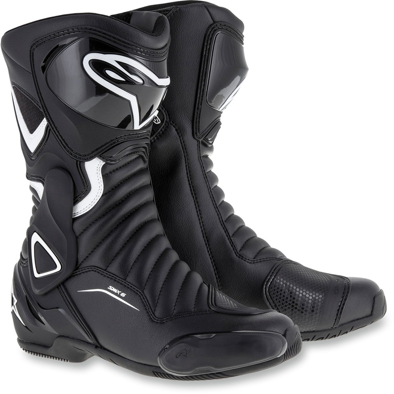 Alpinestars Stella SMX-6 v2 Boots - Black/White - US 9.5 / EU 41 2223117-12-41