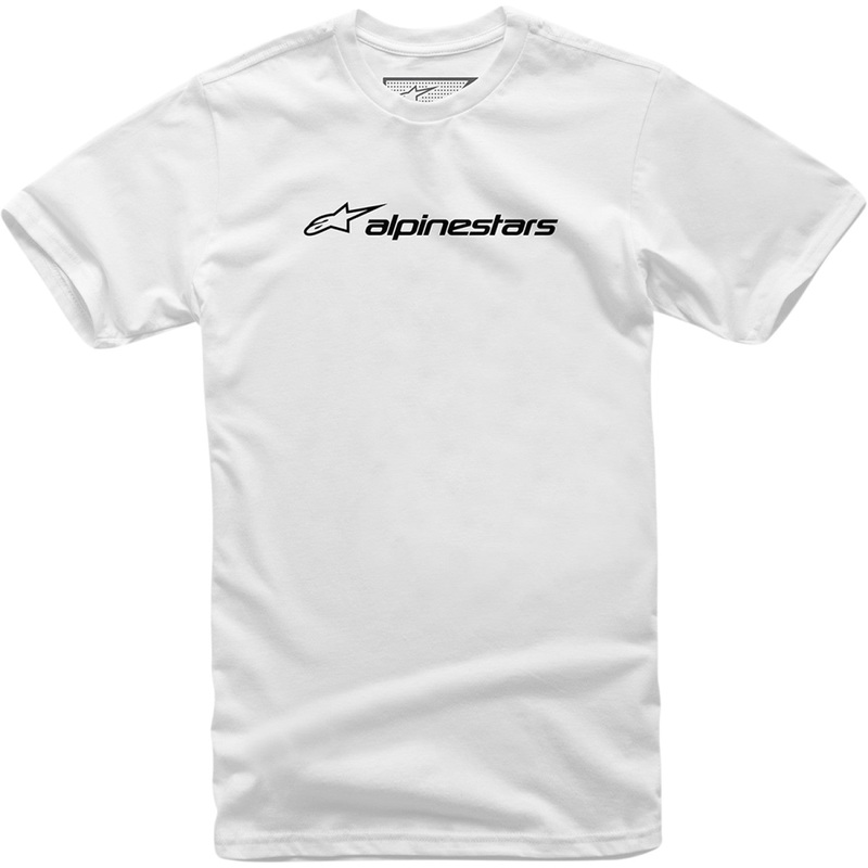 Alpinestars Linear T-Shirt - White/Black - Large 1211720242010L