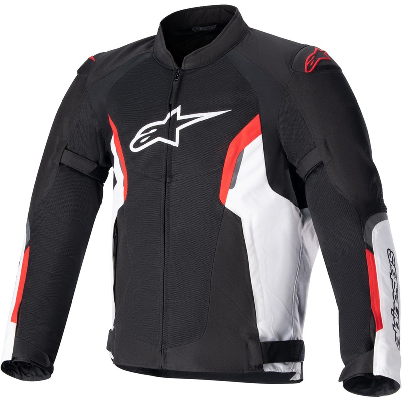 Alpinestars AST v2 Air Jacket - Black/White/Red - 4XL 3306121-1304-4X