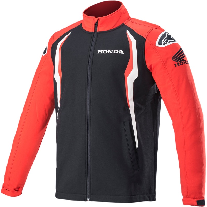 Alpinestars Honda Softshell Jacket - Red/Black - Large 1H20-11440-L