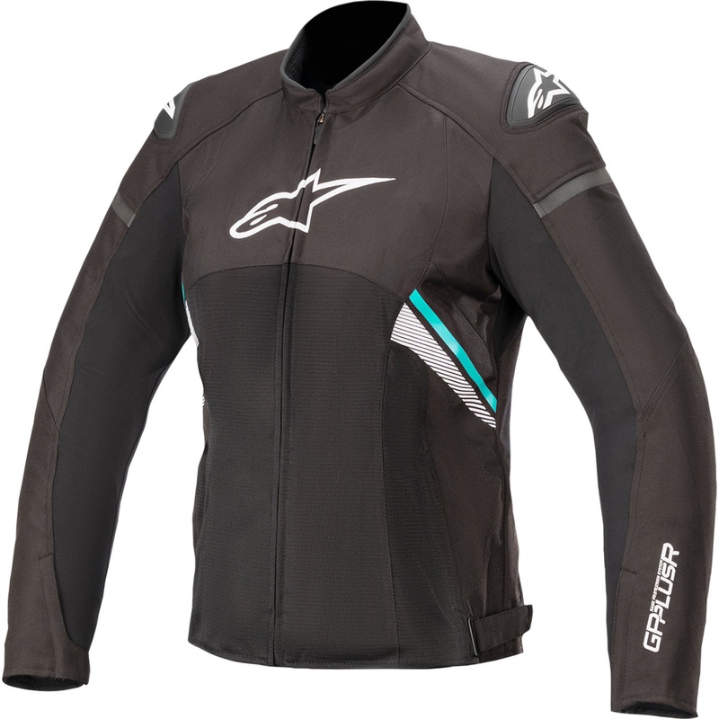 Alpinestars Stella T-GP Plus R v3 Air Jacket - Black/White/Teal - Large 33106201270L