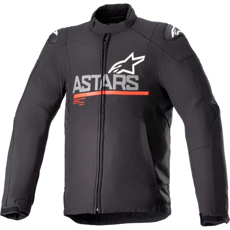 Alpinestars SMX Waterproof Jacket - Black/Gray/Red - 4XL 3206523-1993-4X
