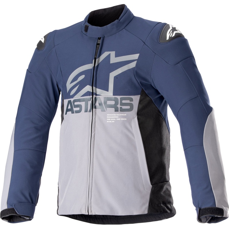Alpinestars SMX Waterproof Jacket - Navy/Gray - 4XL 3206523-7161-4X