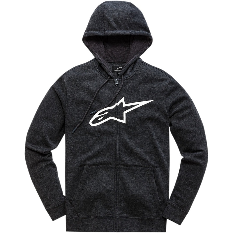 Alpinestars Ageless 2 Zip Hoodie - Black / White - 2XL 10385305210202X