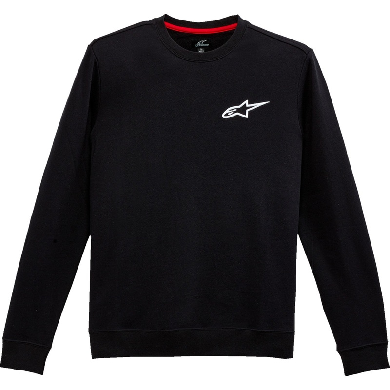 Alpinestars Ageless Crew Fleece - Black - 2XL 1232-51020-102X