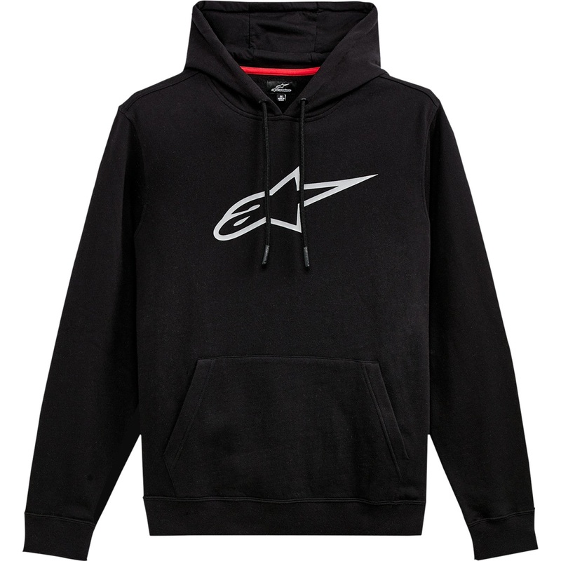 Alpinestars Ageless Pullover Hoodie - Black/Gray - Medium 1212-513201011M