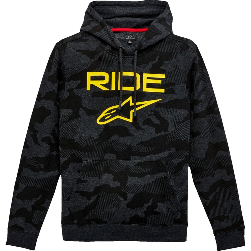 Alpinestars Area Hoodie - Heather Charcoal - Large 1232-51300-191L