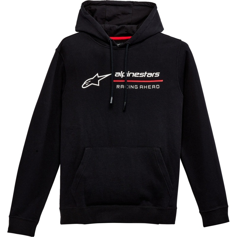Alpinestars Linear Race Hoodie - Black - Large 1232-51000-10-L