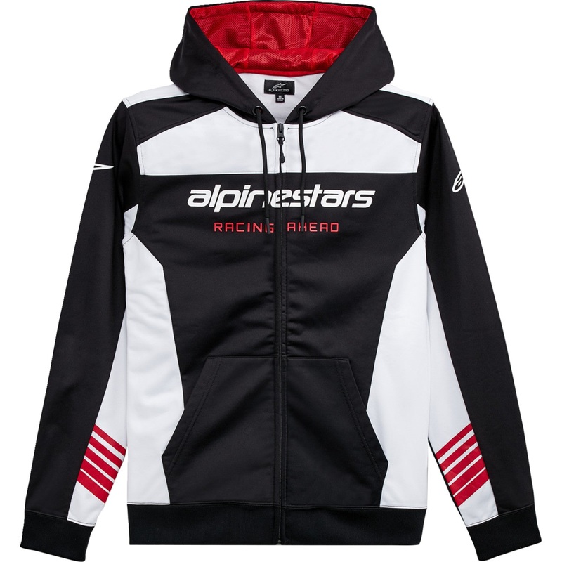 Alpinestars Session LXE Fleece - Black/White - Large 1232-511001020L