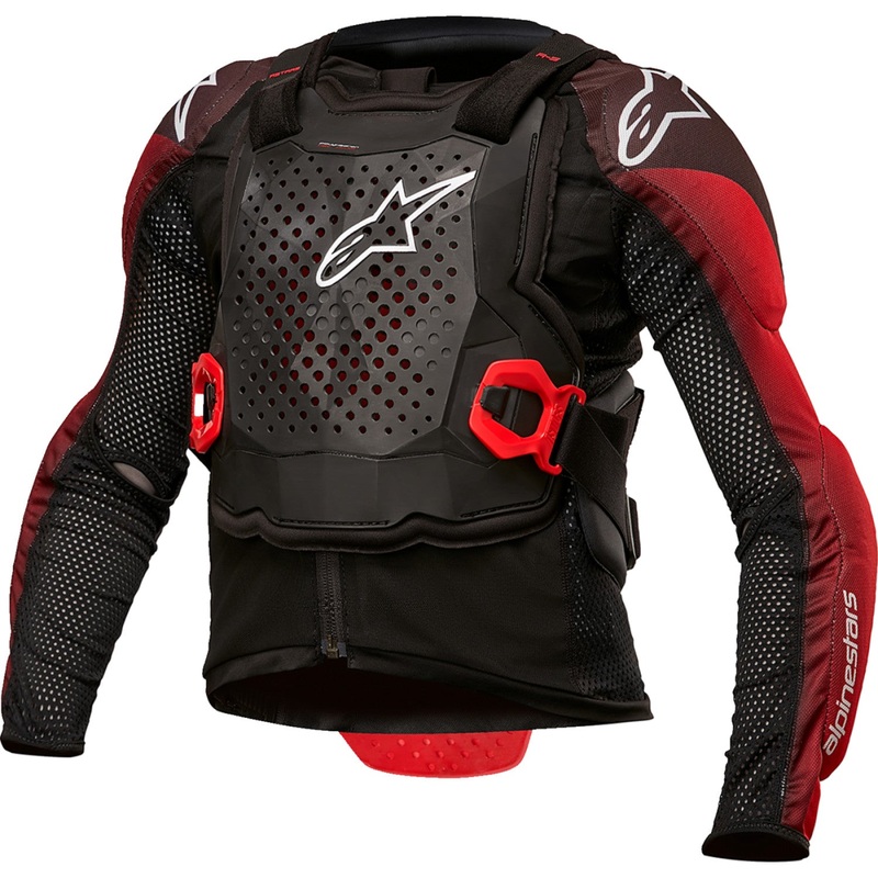 Alpinestars Youth Bionic Tech Jacket - Black/White/Red - L/XL 6546624-123-LXL