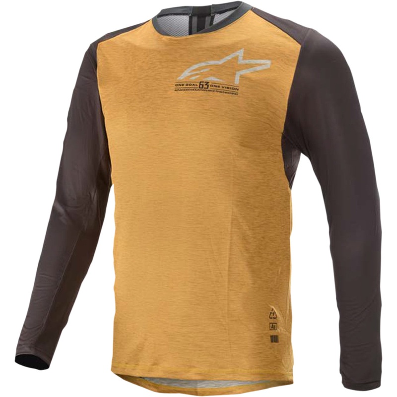 Alpinestars Alps 6.0 V2 Jersey - Long-Sleeve - Orange/Black - Small 1763821-4010-S