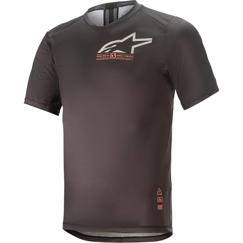 Alpinestars Alps 6.0 V2 Jersey - Short-Sleeve - Black/Coral - Small 1763921-1793-SM