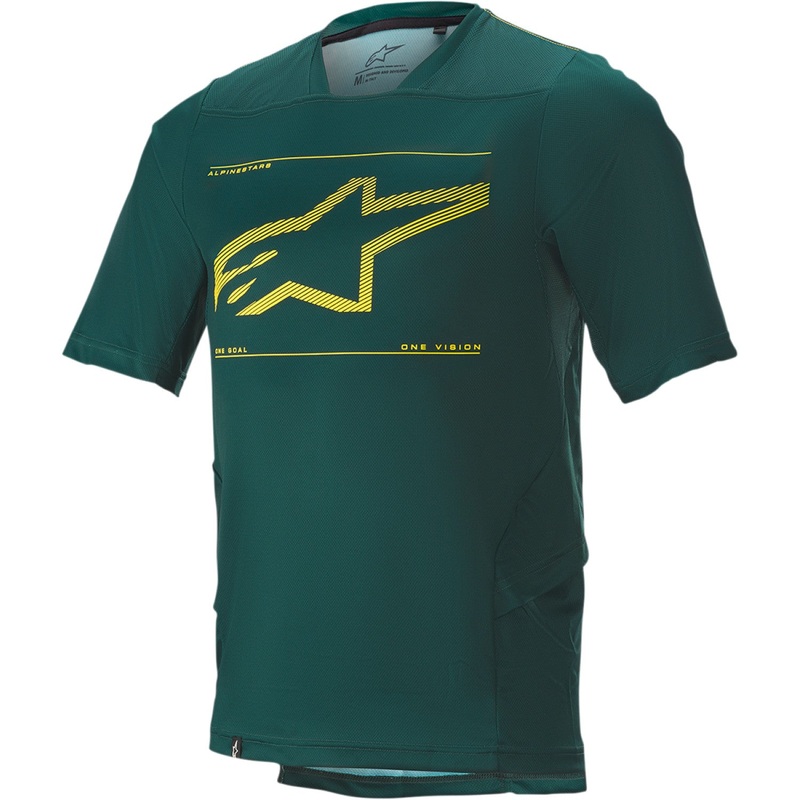 Alpinestars Drop 6.0 Jersey - Short-Sleeve - Green - Small 1766320-7170-SM