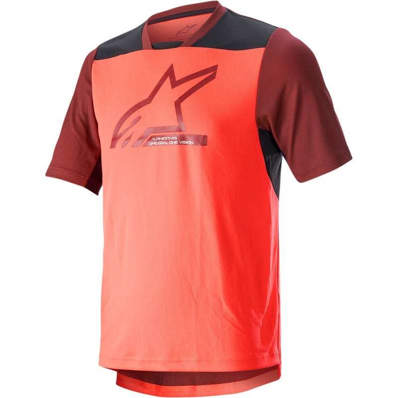 Alpinestars Drop 6.0 V2 Jersey - Short-Sleeve - Coral/Black - Small 1766322-3141-SM