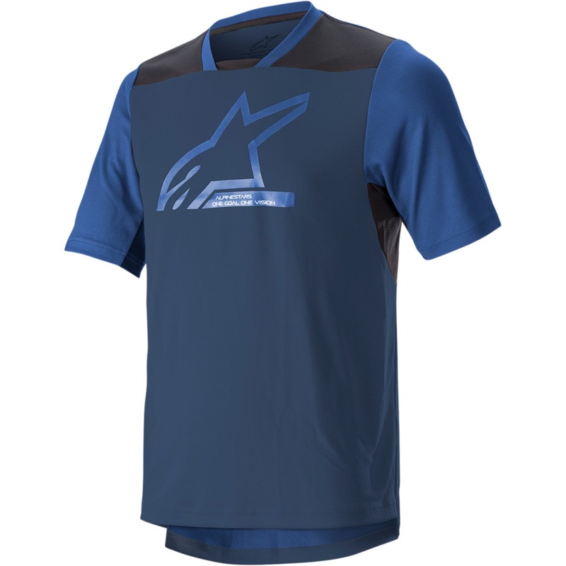 Alpinestars Drop 6.0 V2 Jersey - Short-Sleeve - Midnight Blue/Black - Small 1766322-7319-SM