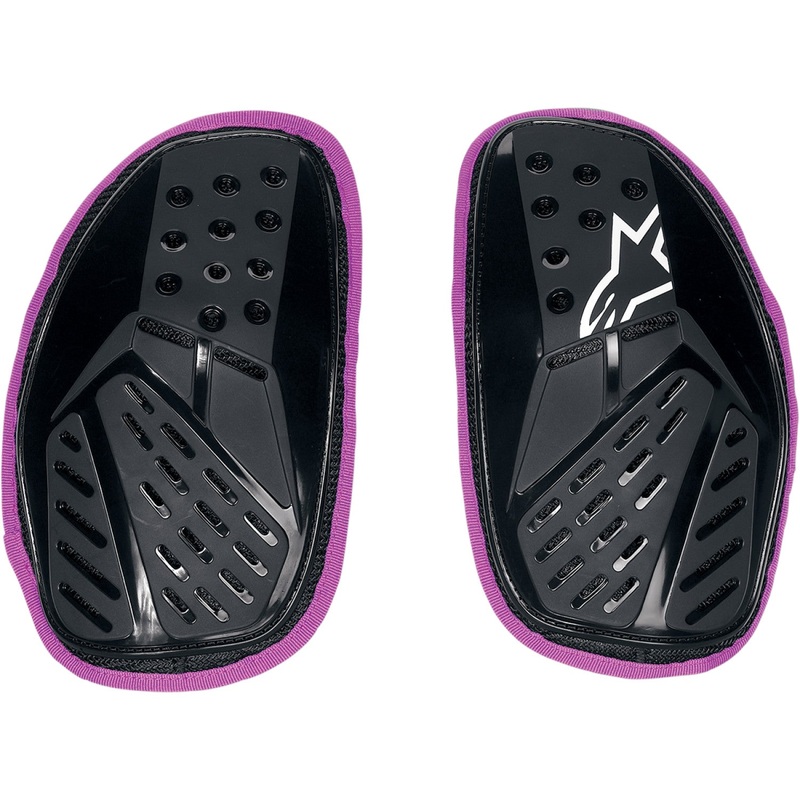 Alpinestars Stella Bionic Chest Pads - Black/Violet 678208-13
