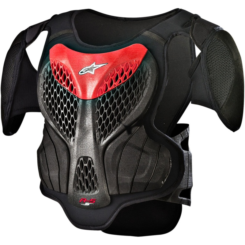 Alpinestars Youth A-5s Body Armor - Black/Red - L/XL 6740518-13-LXL