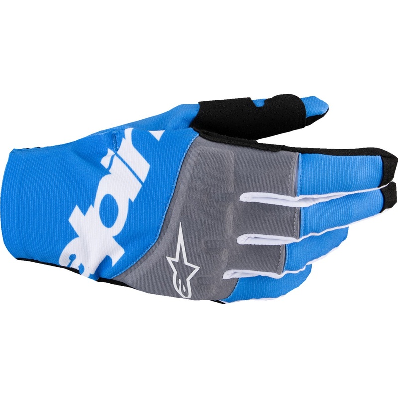 Alpinestars Techstar MX Gloves - Black/Blue - Large 3560125-17-L