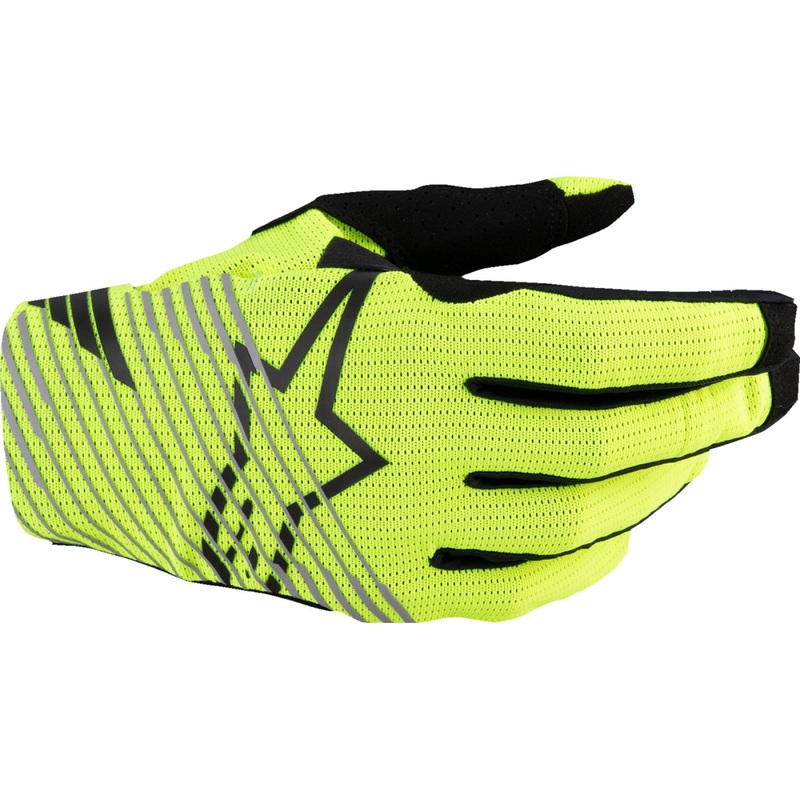 Alpinestars Radar Pro MX Gloves - Fluo Yellow - Large 3560325-55-L