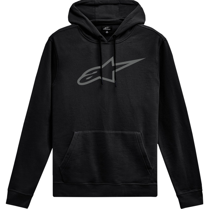 Alpinestars Ageless V3 Pullover Hoodie - Black/Gray - Large 1244-52000-1011-L