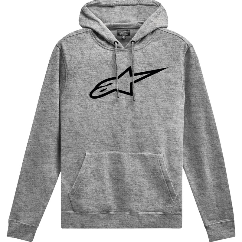 Alpinestars Ageless V3 Pullover Hoodie - Heather Gray/Black - Large 1244-52000-1126-L