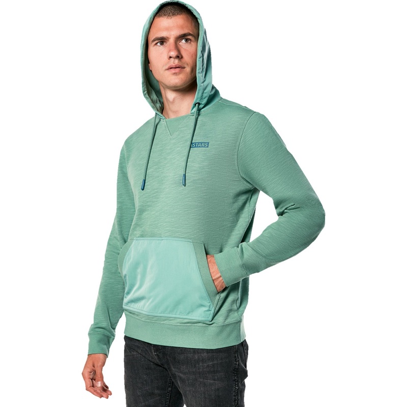 Alpinestars Rooted Pullover Hoodie - Green - Large 1214-51300-60-L