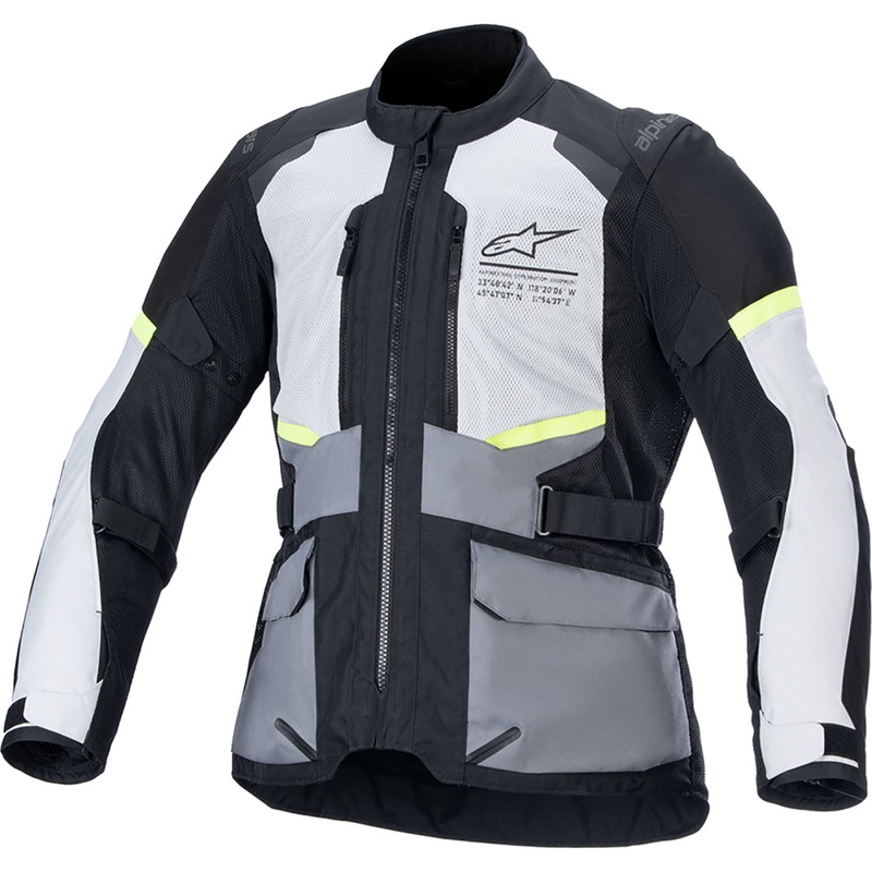 Alpinestars Andes Air Drystar? Jacket - Ice Gray/Dark Gray/Black - 4XL 3207924-9191-4X