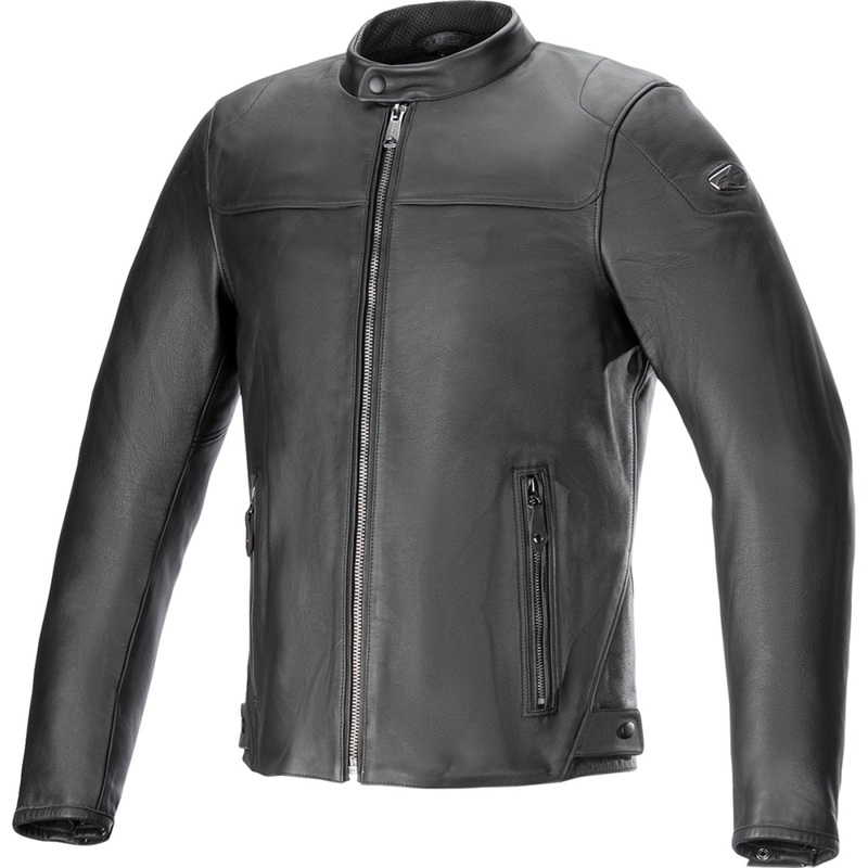 Alpinestars Blacktrack Leather Jacket - Black - 2XL 3103824-1100-2X